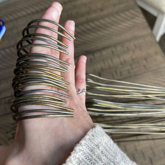 Hangers Small hanger lot toddler young kids hangers plastic and metal 11” - Picture 7 of 7